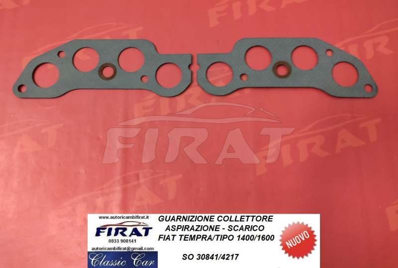 GUARNIZIONE COLLETTORE ASPIRAZIONE SCARICO FIAT TIPO 1400(30841)